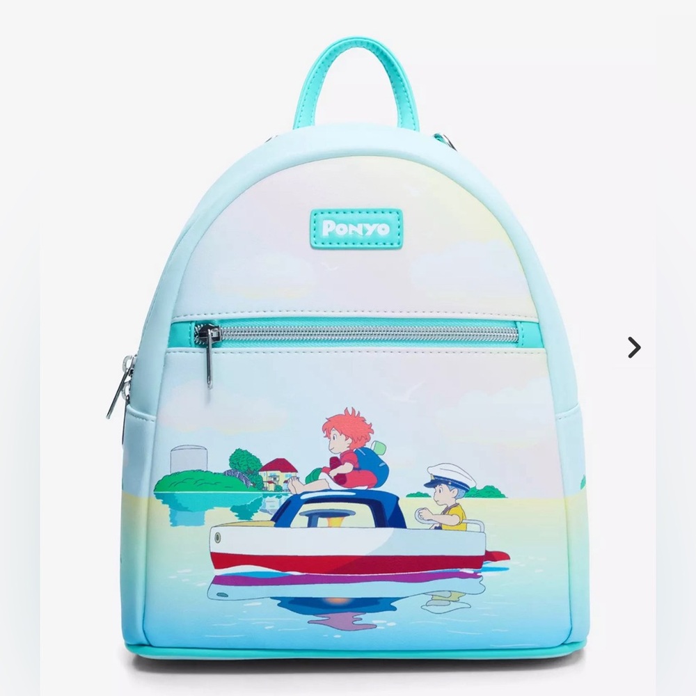 Loungefly Studio Ghibli® Ponyo Boat Scene Mini Backpack